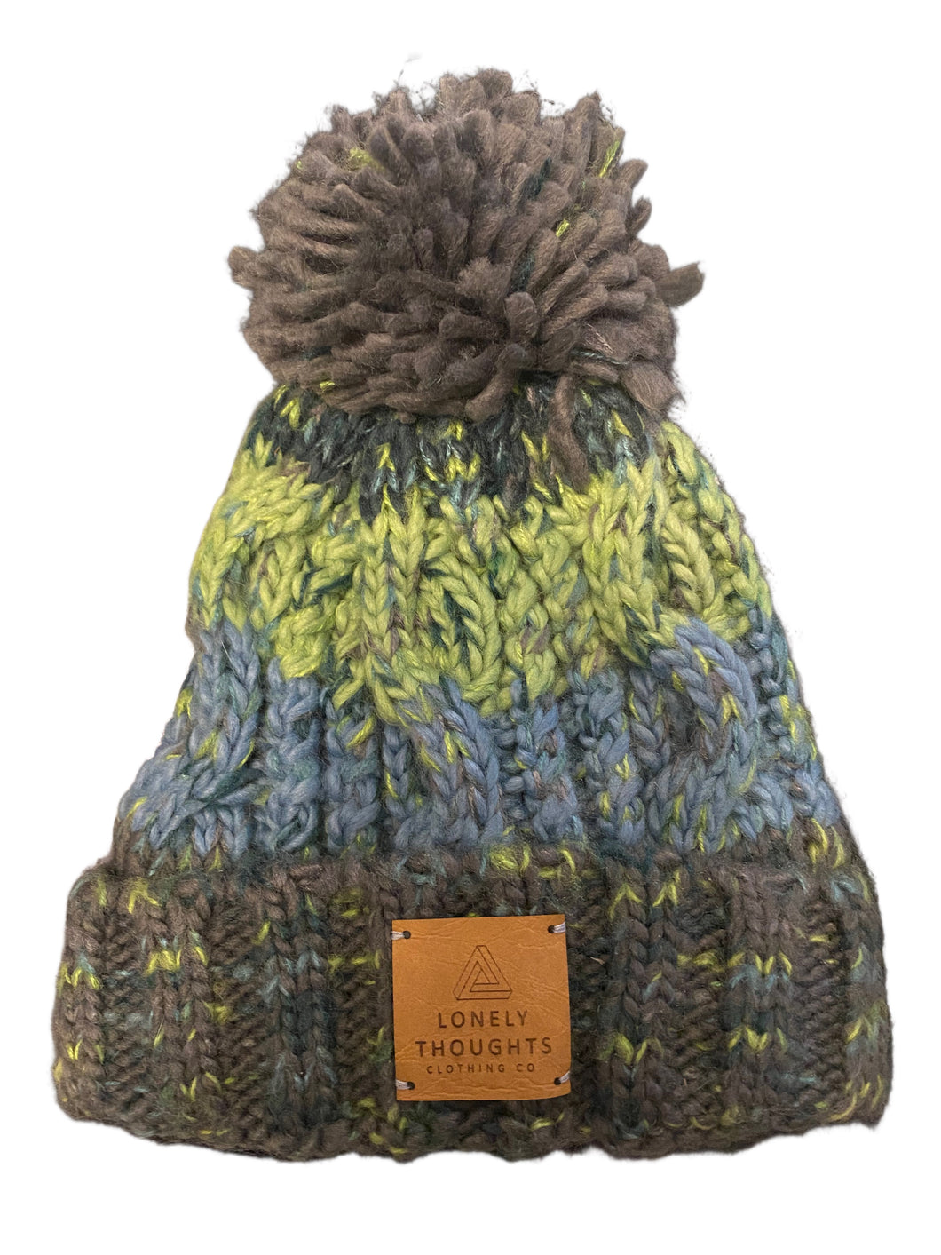 LONELY THOUGHTS Corkscrew Beanie